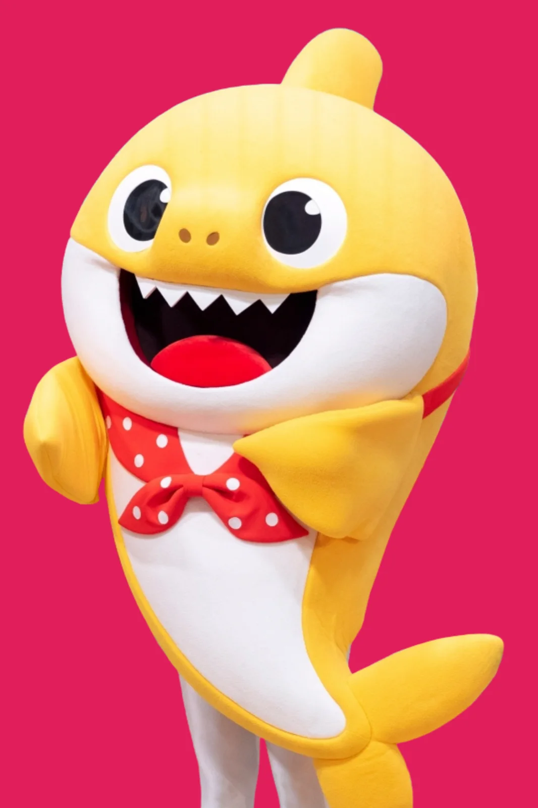 Singing Shark party character in San Diego