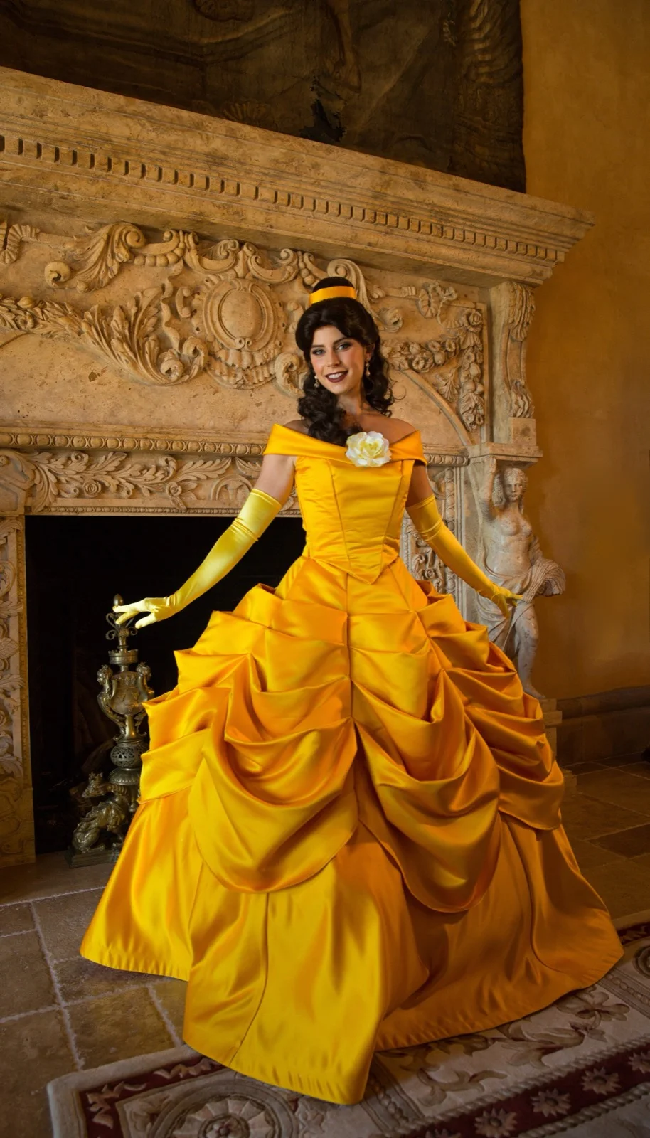 Bookish Princess party character in San Diego