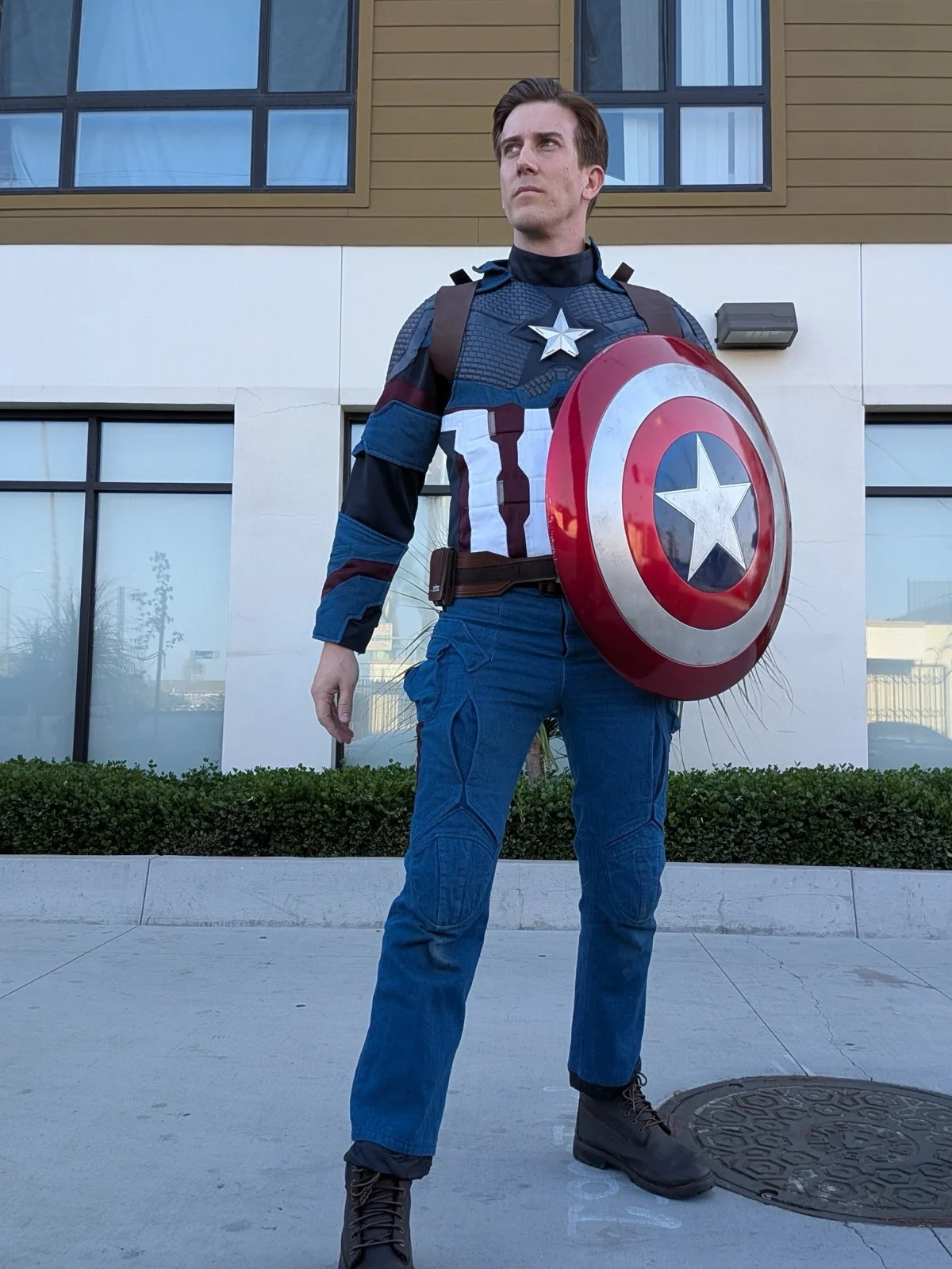 American Hero party character in San Diego