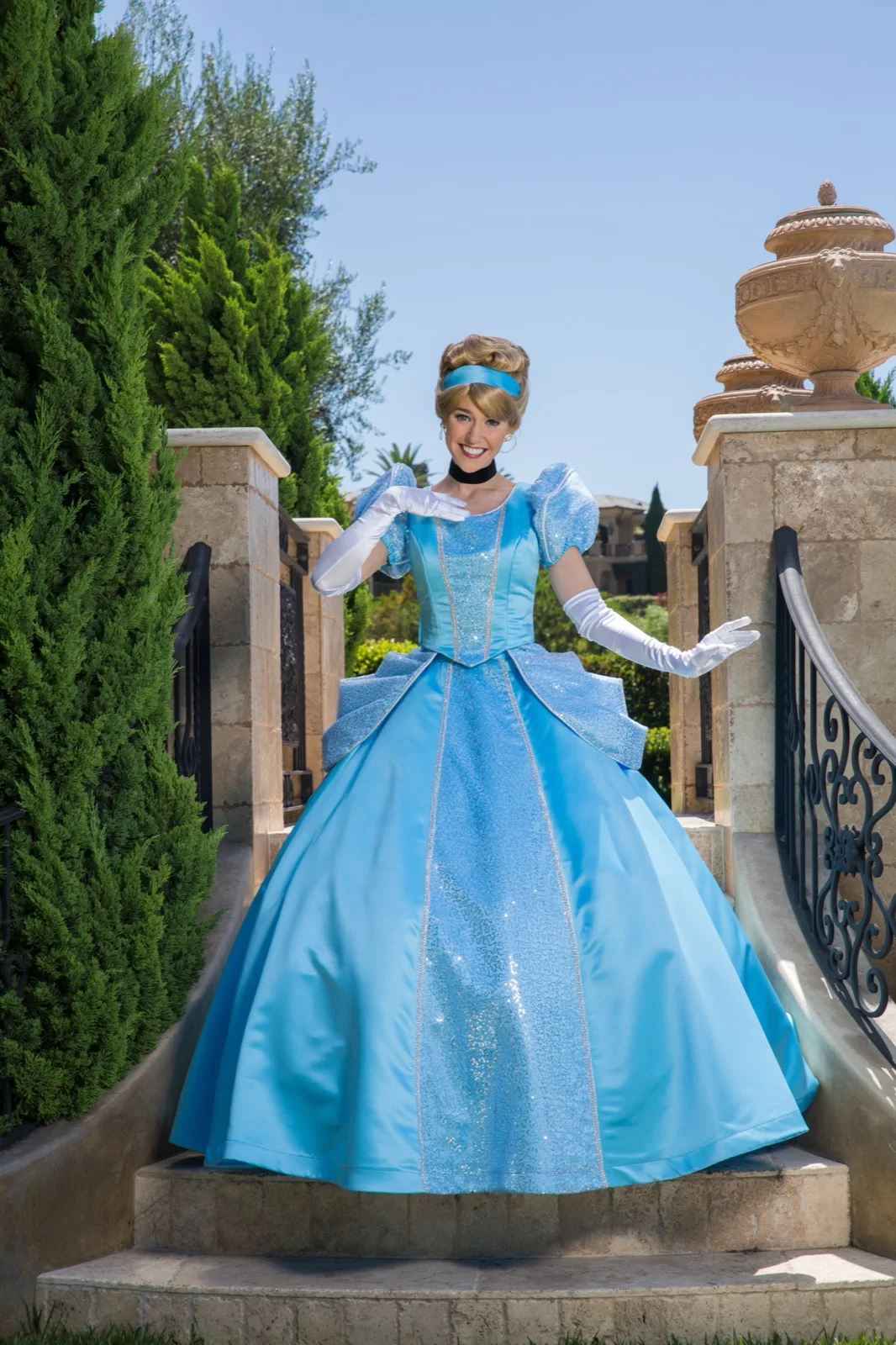 Glass Slipper Princess party character in San Diego