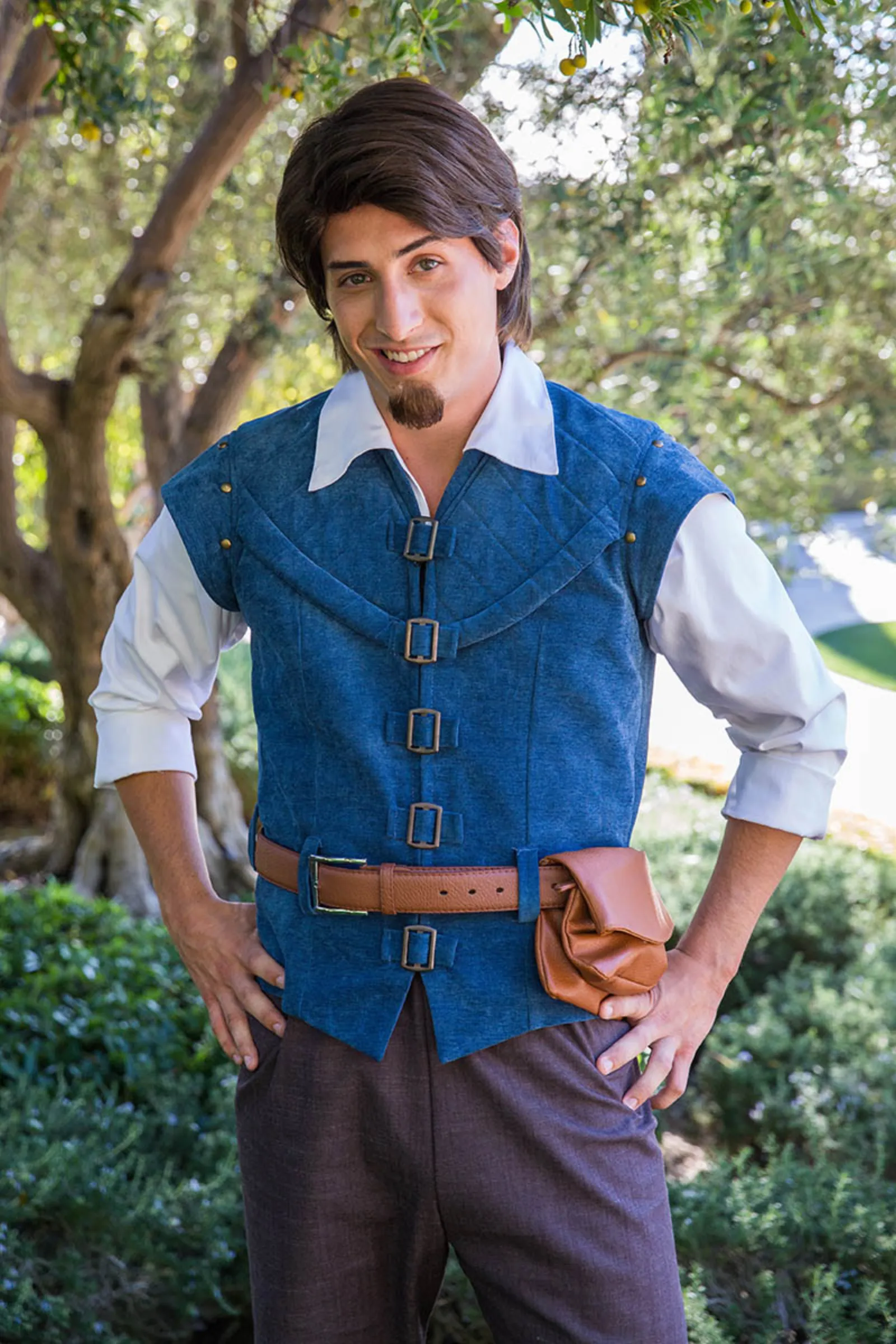 Charming Rogue party character in San Diego