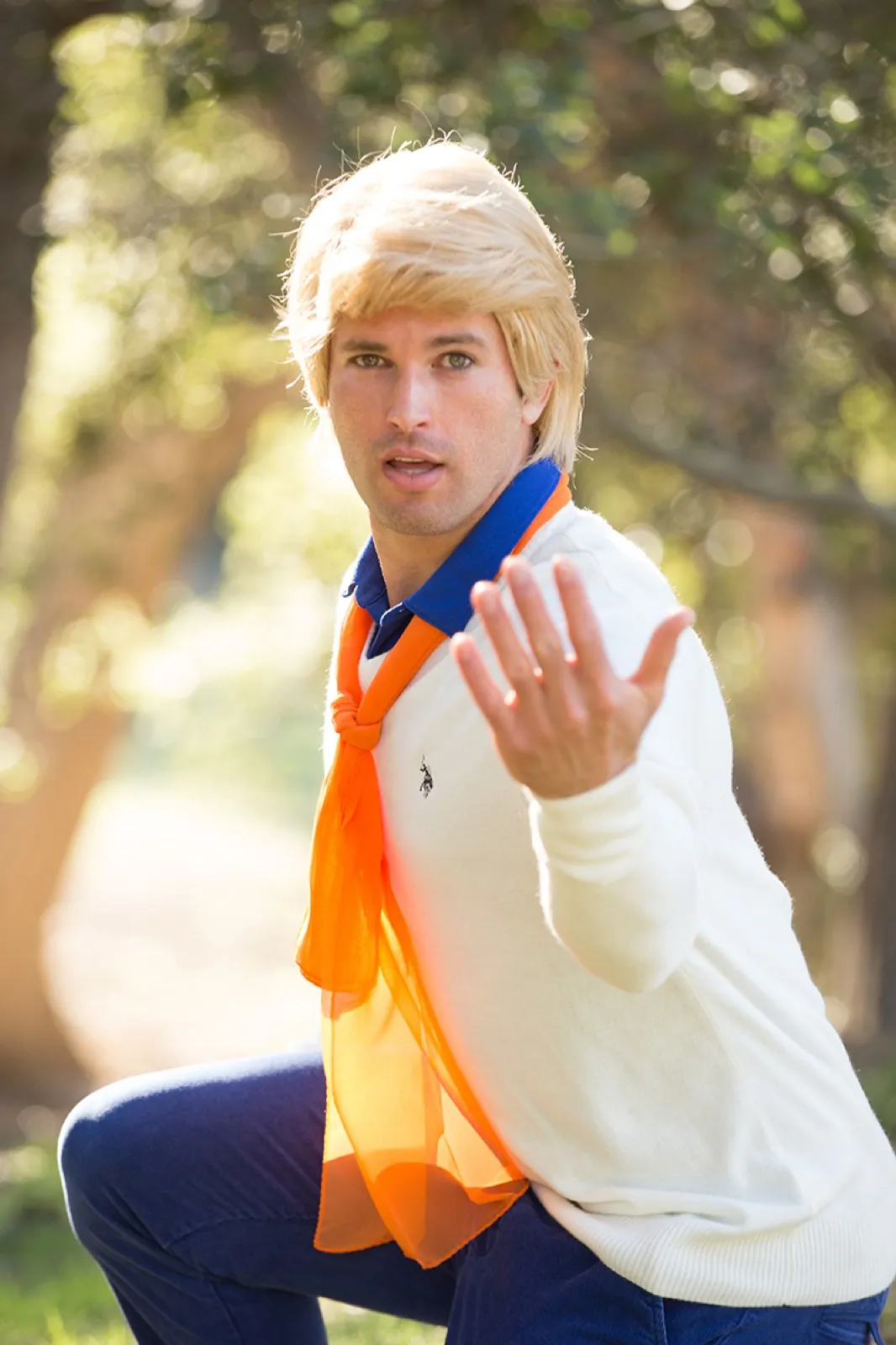 Team Leader Sleuth party character in San Diego