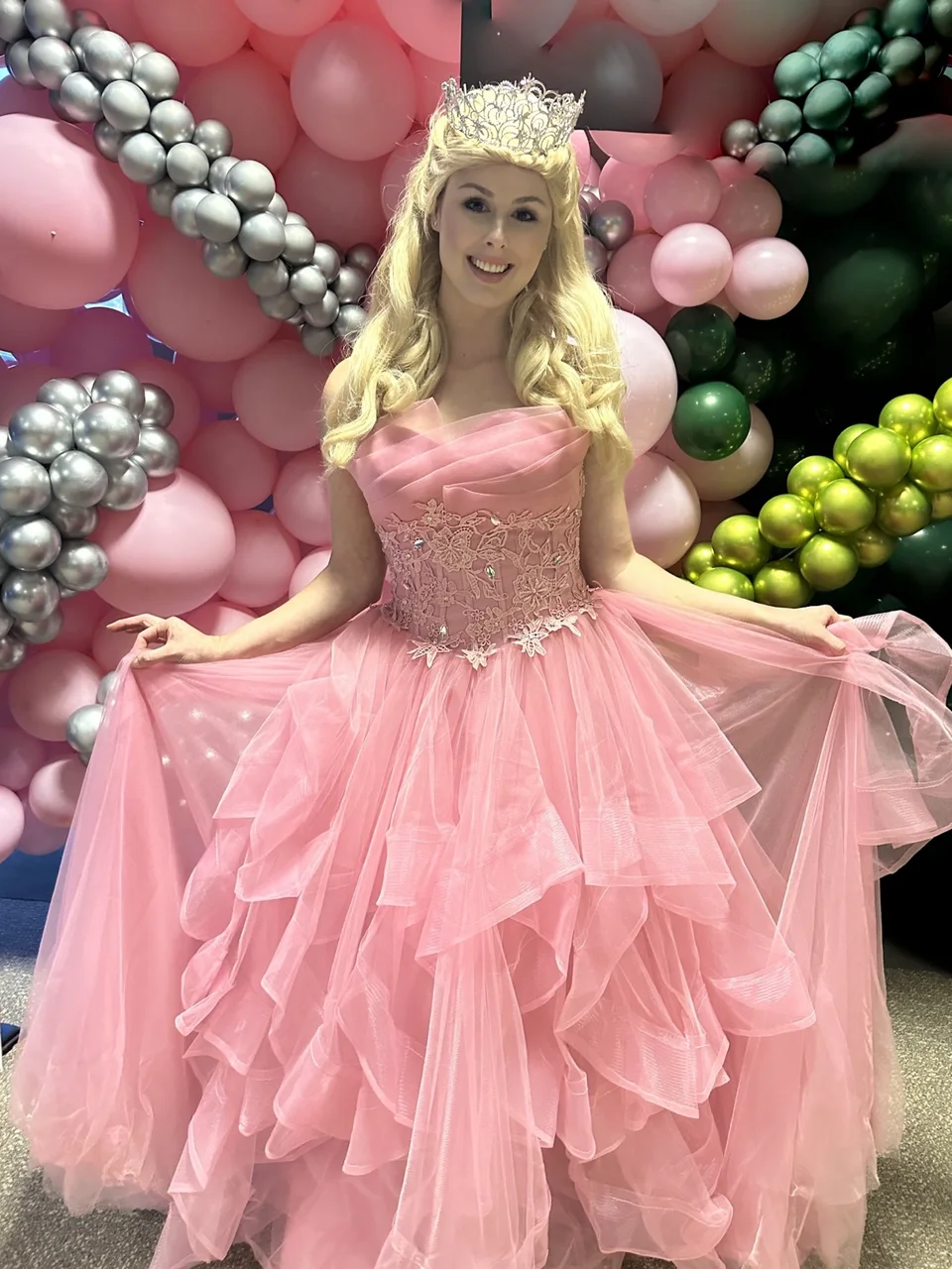 Bubble Witch party character in San Diego