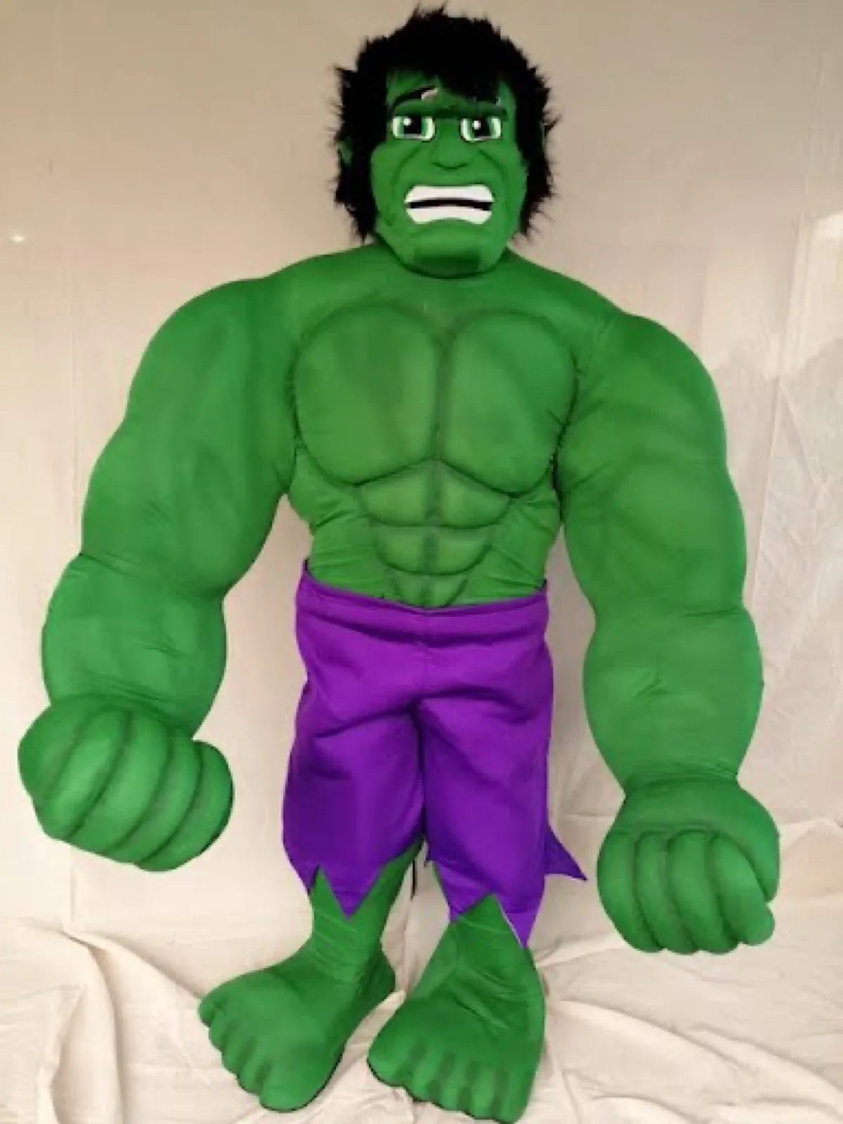 Green Man party character in San Diego