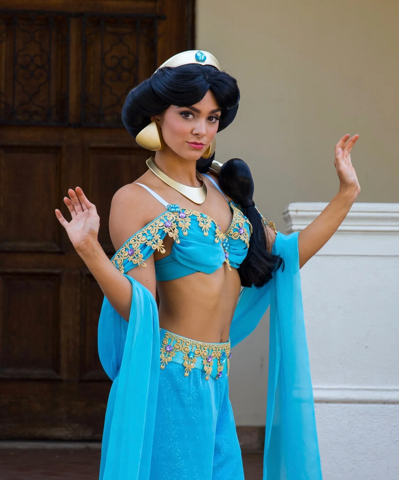 Arabian Princess party character in San Diego