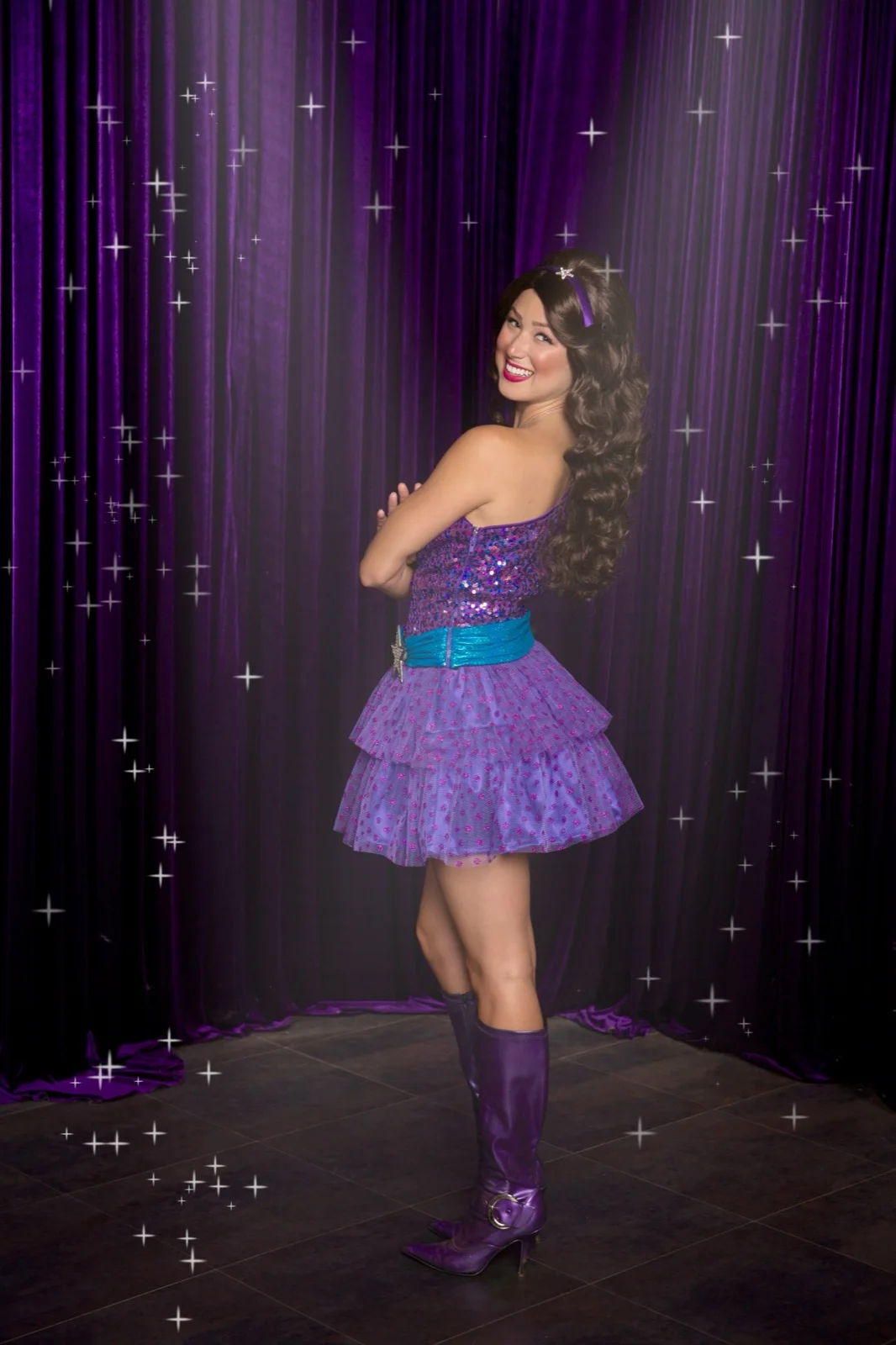 Pop Star Princess party character in San Diego