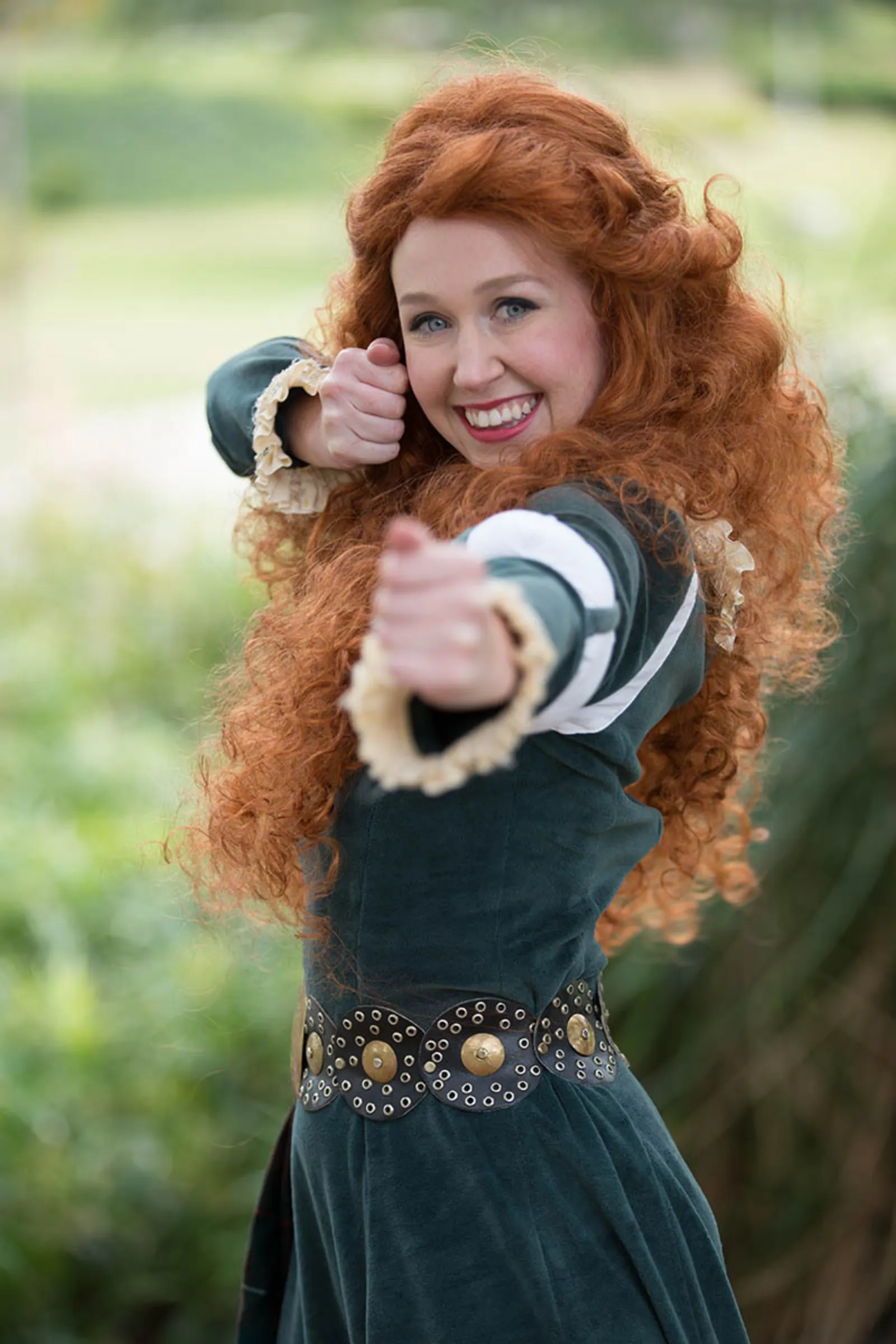 Scottish Princess party character in San Diego