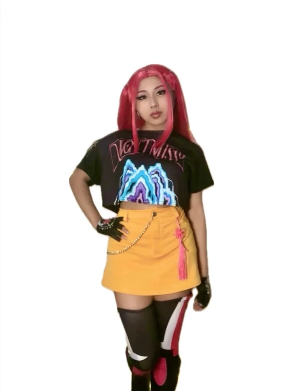 K-Pop Warrior party character in San Diego