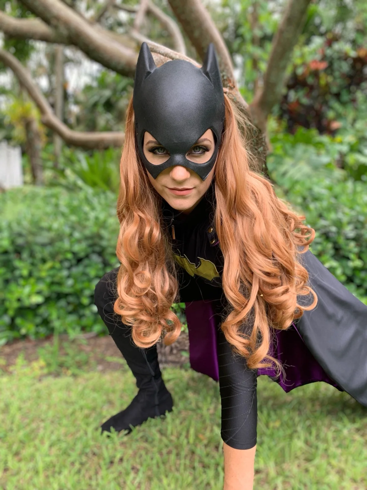Bat Heroine party character in San Diego