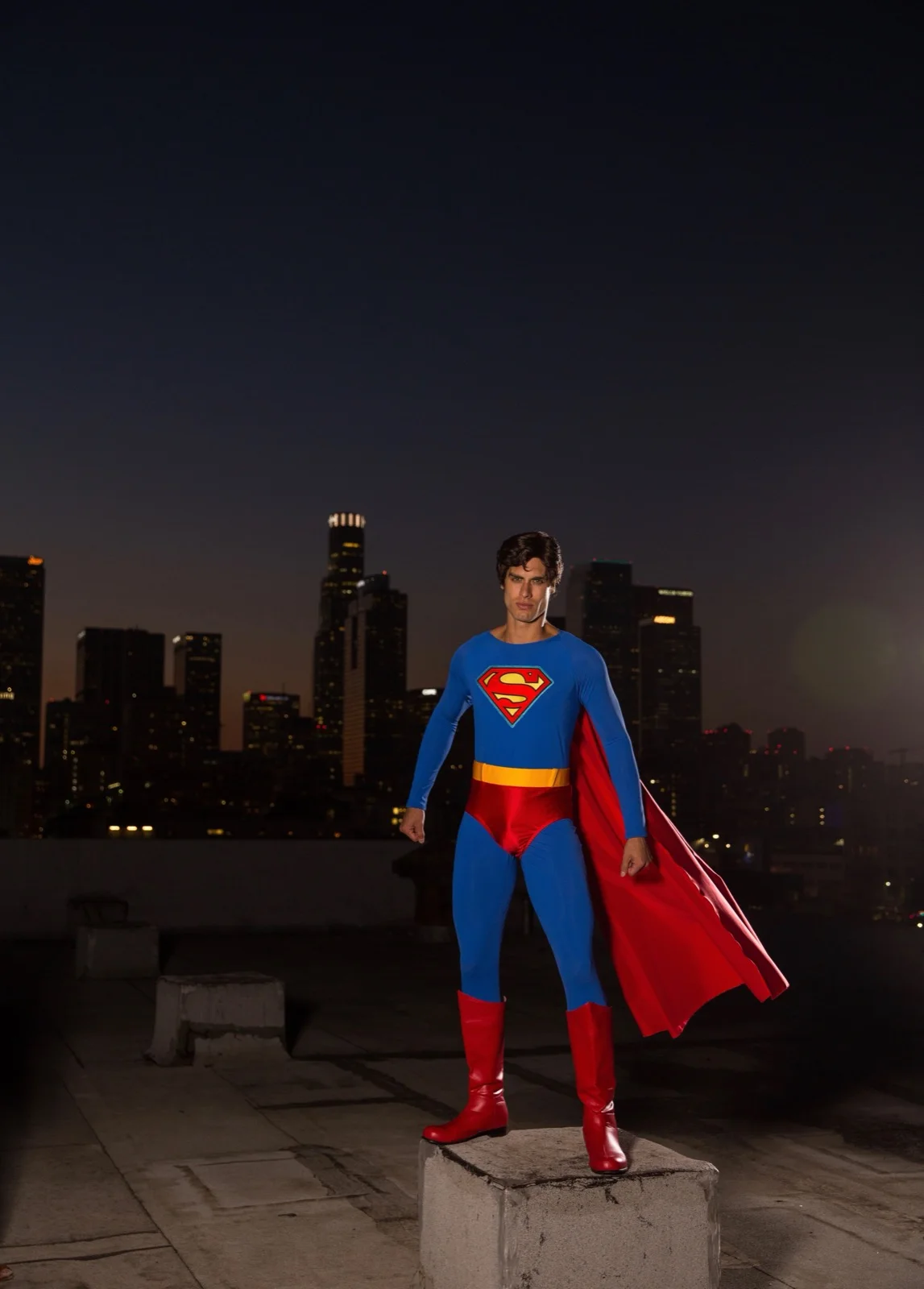 Super Hero party character in San Diego