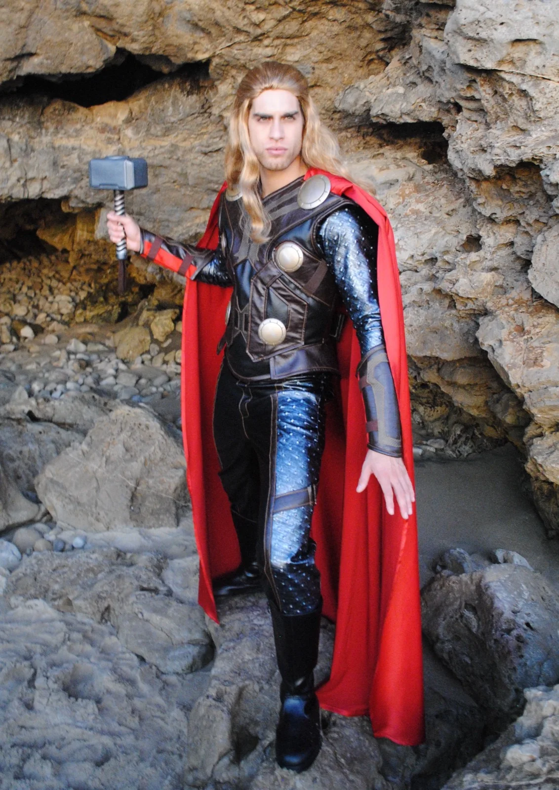 Thunder Hero party character in San Diego