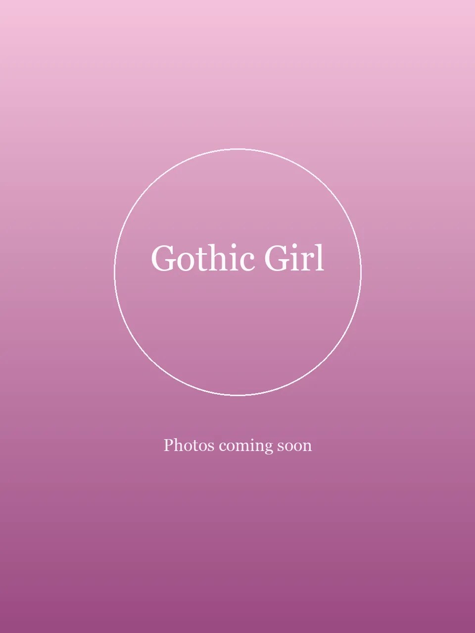 Gothic Girl party character in San Diego