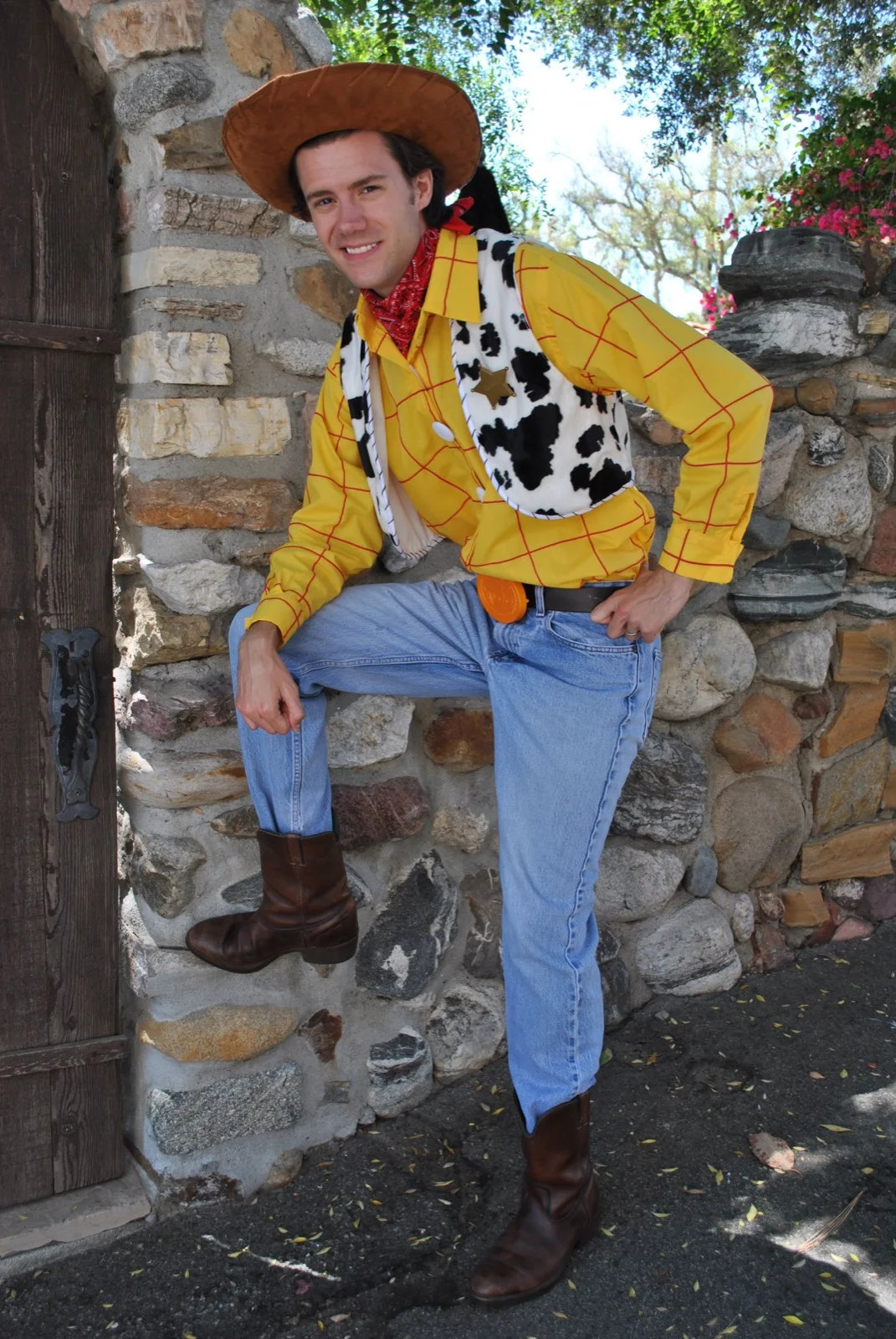 Cow Boy party character in San Diego